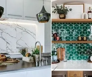 مدل های متنوع بین کابینتی مدرن و امروزی؛ 10 ایده از متریال برای آشپزخانه 3 تا 30 متری