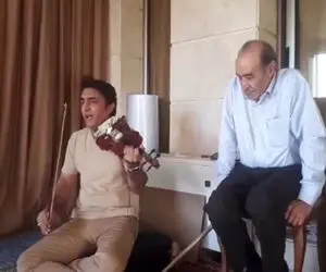 آواز ماندگار؛ استاد ایرج خواجه امیری چه با قهقه آهنگ عشقم کشیده اینجوری باشم رو خوند