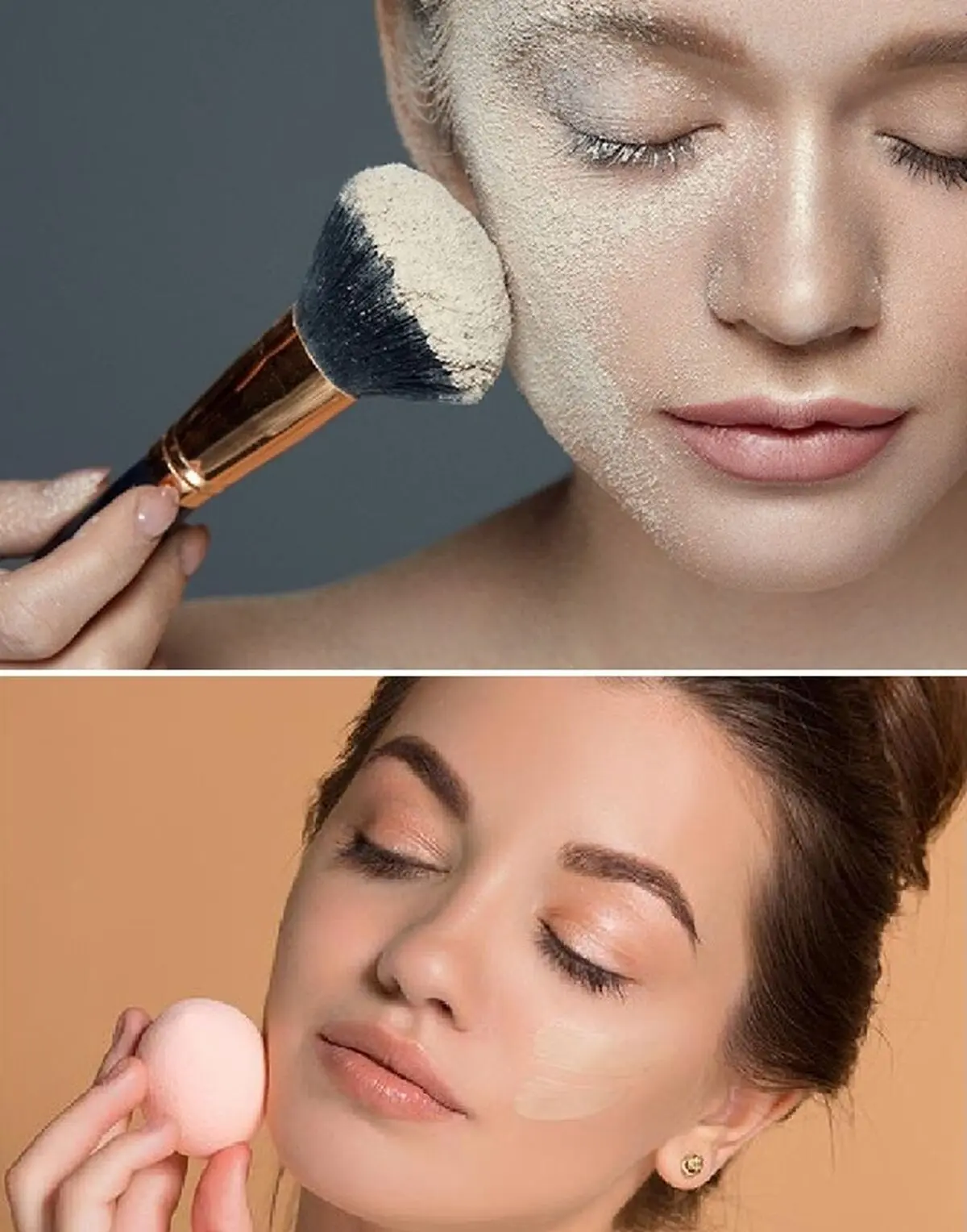 پوشاندن جای جوش و لک