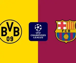 ترکیب رسمی دورتموند بارسلونا