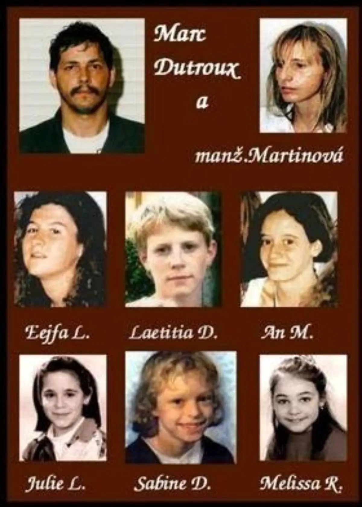  مارک دوترو متجاوز و قاتل کودکان