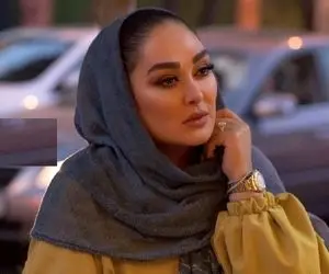 عکس لو رفته الهام حمیدی در کنار دریاچه ای زیبا در اروپا!