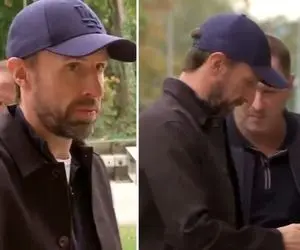 (عکس) گرت ساوتگیت تماشاچی ویژه بازی ایران سنگال