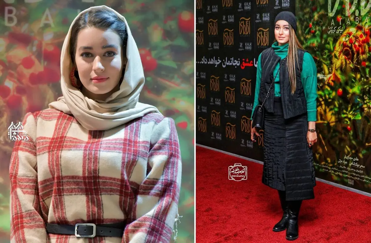 مه‌لقا می‌نوش‌زاده کژوال پسند واقعی