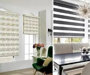 انواع پرده زبرا و مزایا و معایبش / اینجوری خوشگل و متنوع پرده انتخاب میکنی و نصب