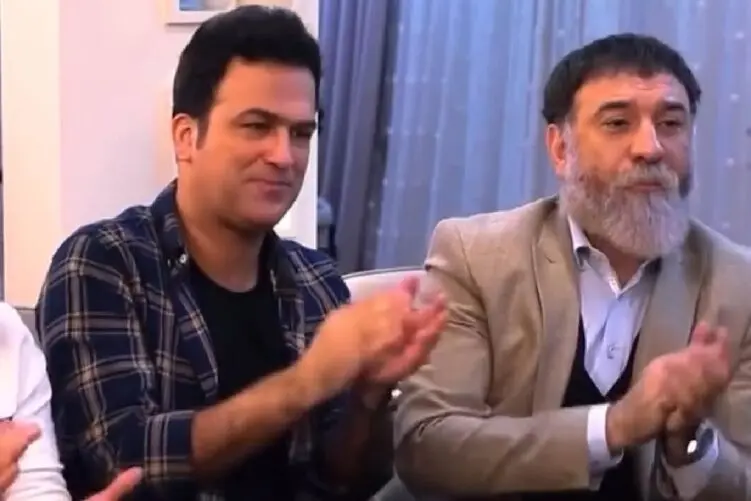حامد آهنگی و علی انصاریان یادش بخیر چه میخونن و میرقصن
