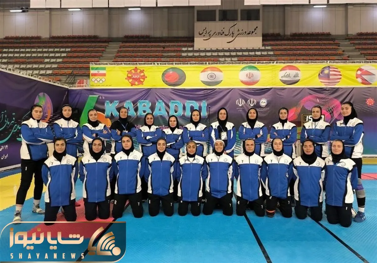 حسرت طلا برای تیم ملی کبدی زنان ایران