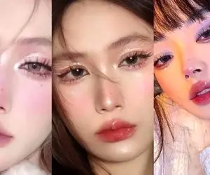 مدل آرایش کره ای؛ مختص دخترایی که دنبال کیوت بودنن و میخوان معلوم نشه که آرایش کردن