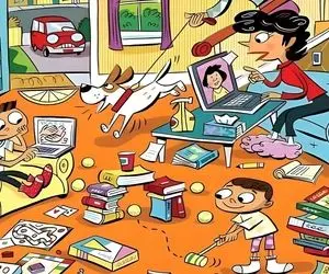 بازی فکری؛ عینک طبی رو تو تصویر پیدا کنی تا عمر داری عینک زبی لازم نمیشی