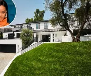عمارت 10میلیون دلاری ریحانا در بورلی هیلز 