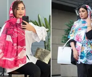 دیگه شال و روسریتو تکراری نَبند بیا تا چنتا مدل آسون و خوشگل یادت بدم؛ ترفندای ست کردن