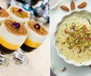 طرز تهیه فرنی بستنی / این دسر خوشمزه و فوری رو امتحان نکنی باختی