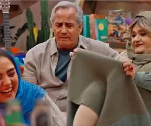 سکانس خندان؛ حرکت غیر مترقبه اکبرعبدی در نقش زن مجید مظفری همه رو غشوند فقط رگ غیرتش