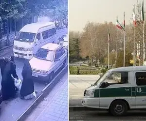ماجرای برخورد گشت ارشاد با نفس حاجی شریف دختر 14 ساله در خیابان وطن‌پور