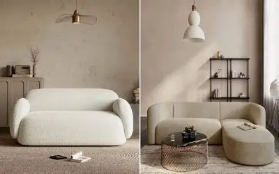 مبلمان مینیمال، سادگی که دل رو می‌ بره/  پرستیژ پذیرایی خونرو ده تا لول ببر بالا 