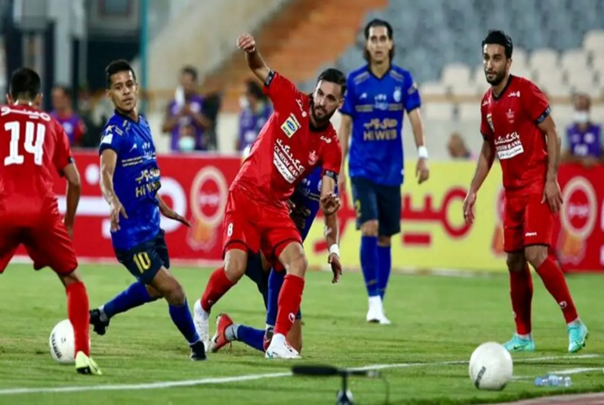 بازیکنان استقلال و پرسپولیس