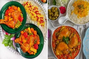 طرز تهیه خورشت مرغ ساده / یه ناهار خوشمزه و لذیذ که سریع و راحت آماده میشه