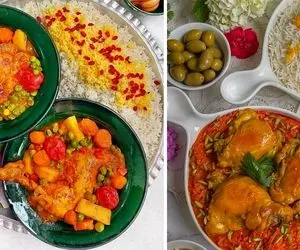 طرز تهیه خورشت مرغ ساده / یه ناهار خوشمزه و لذیذ که سریع و راحت آماده میشه