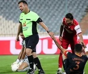 ضرر بزرگ پرسپولیس از داوری بازی با مس