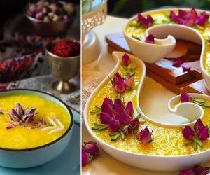 شله زرد یه دسر عالی برای افطارهای ماه رمضان / طرز تهیه و فوت و فن پخت شله زرد