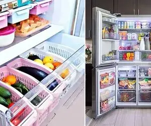 چیدمان هوشمندانه داخل یخچال و فریزر؛ از اشتباهات رایج تا اصول نظم دهی و افزایش فضا