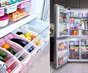 چیدمان هوشمندانه داخل یخچال و فریزر؛ از اشتباهات رایج تا اصول نظم دهی و افزایش فضا