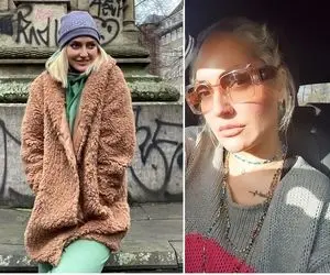 مهنازِ جذاب ریزه ریزه تاس شد؛ یقه رو باز کرد تتو و گردنبند نشون بده!