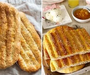 طرز تهیه نان بربری خانگی به ساده ترین روش + تمام نکات پخت یک نان باکیفیت