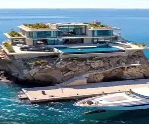 معماری خلاقانه؛ خونه ساختن تو جزیره ناشناخته رفت آمدا با کشتی و ماشینشون دکور حیاته