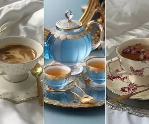 مدل های جدید فنجون چای خوری اعیونی و لاکچری؛ مختص مجالس فاخر که مهموناش از ما بهترونن