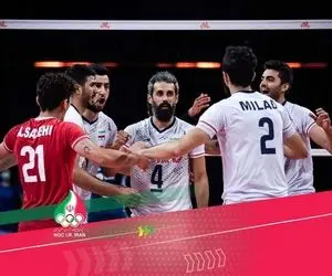 (ویدیو) خلاصه بازی والیبال ایران لهستان در المپیک شنبه 2 تیر