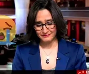 (ویدیو) بغض و اشک ناجیه غلامی مجری BBC برای افغانستان