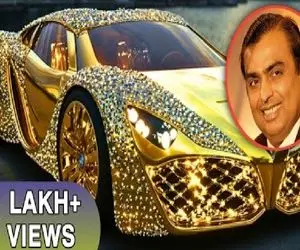 دنیای خودروسازی؛ موکش آمبانی ماشین ساخت با روکش طلا و الماس ده شیخ عربم نمیتونن بخرنش