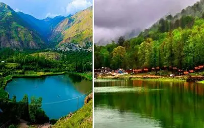 دریاچه فراخین نگین بکر و سوگلی طبیعت مازندران؛ جنگل های هیرکانی بهشتُ اینجا قایم کردن