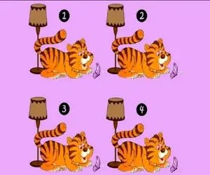 بازی فکری؛ ضریب هوشی بالا و دقت ابرانسانی میخواد پیدا کردن توله ببر متفاوت عجیب