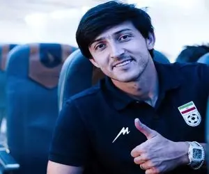 ساعت الماس نشان 100 هزار دلاری سردار آزمون که دست هرکسی نمیبینی!!