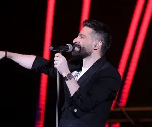 آواز گرم؛ هیراد تو کنسرتش با خوندن من گرمی بازار تو را میخواهم سالن رو گرم کرد