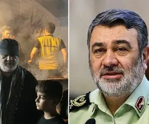 (ویدیو) سردار اشتری به نیابت از رییسی در راه پیمایی اربعین شرکت کرده است