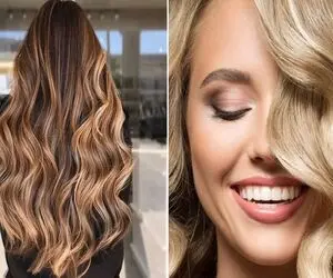 فر کردن مو با نمک / نه نیاز به بابلیس داری نه بیگودی مهارت خاص و آرایشگری هم نمیخوای