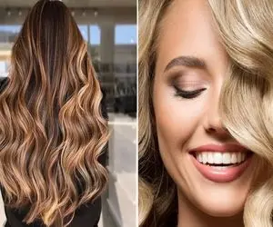 فر کردن مو با نمک / نه نیاز به بابلیس داری نه بیگودی مهارت خاص و آرایشگری هم نمیخوای