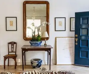 چیدانه خیلی قشنگ؛ میخوای خونت آس باشه حواست به دکوراسیون ورودی باشه خیلی مهما