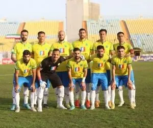 ترکیب رسمی نفت آبادان برای بازی با پرسپولیس