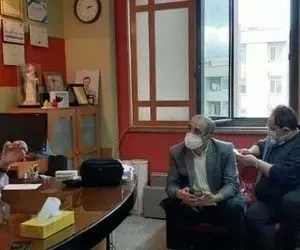 مدیرعامل باشگاه پرسپولیس به دیدار مهرداد میناوند رفت