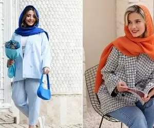 انواع شال ترند 1403 / اینجا هم سبک ست زدنو می بینی هم جنس شالا رو یاد میگیری بانو