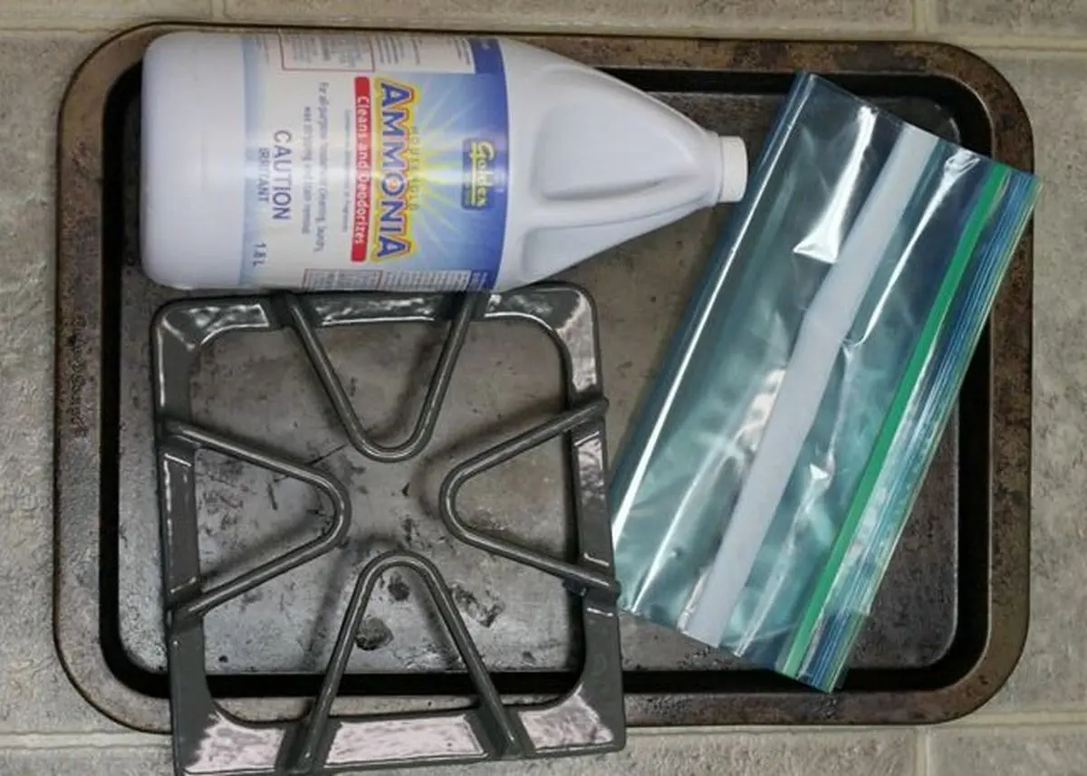 پاک کردن گاز