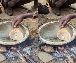 کباب میمون؛ بربرهای برهنه دل و روده میمون و ریختن تو آبجوش سوپ درست کردن