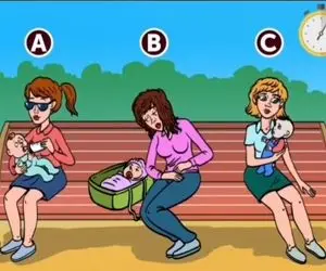 هوش تصویری؛ اگه فکر میکنی هوشت به عرش اعلا می رسه بگو کدوم از این مادر و بچه ها مُردن؟