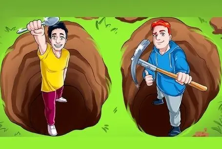 بازی فکری؛ بندبند جونت باید از هوش باشه تا بگی کدوم از آقاها از قبر میتونه بیاد بیرون