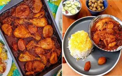 طرز تهیه و نکات پخت خورشت به آلو با مرغ/ طعم بی نظیری از یه خورش اصیل ایرانی