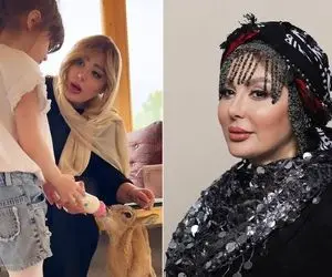 نیوشا ضیغمی و جنجال شیر دادنش به بچه آهو ناناز؛ بازیگری رو بوسید گذاشت کنار؟